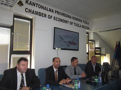 Privrednicima prezentiran potencijal Međunarodnog aerodroma Tuzla