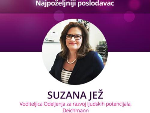 Suzana Jež: Deichmann do kraja 2016. zapošljava još 15 radnika