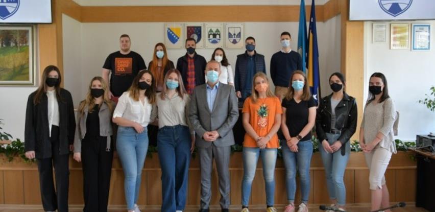 Prijem za 14 najboljih stipendista Općine Novo Sarajevo