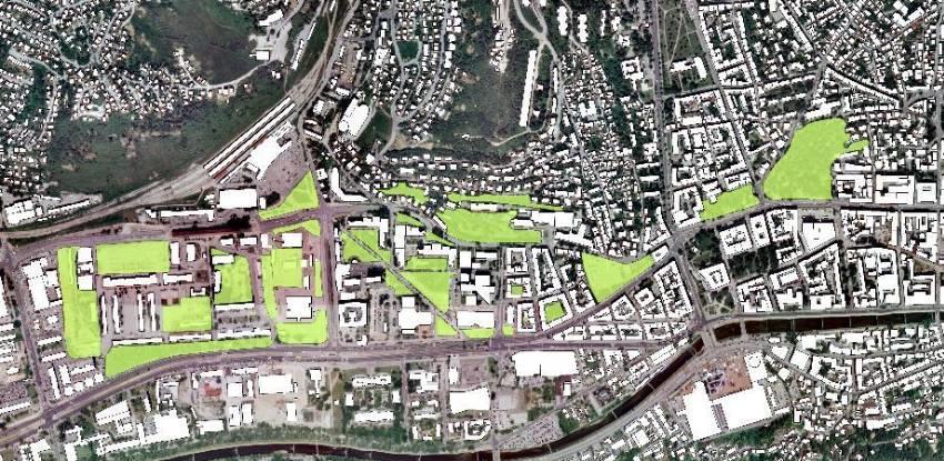 Studija o urbanim ventilacionim koridorima