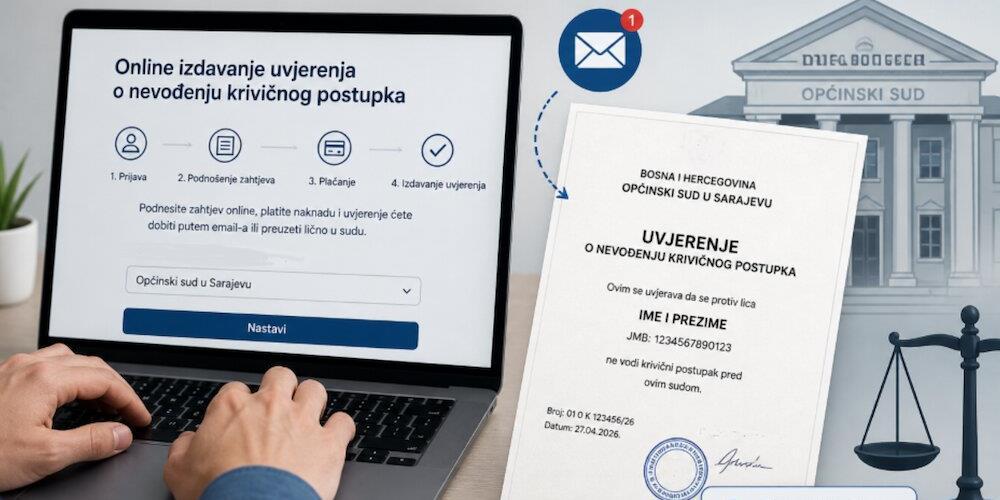online uvjerenje