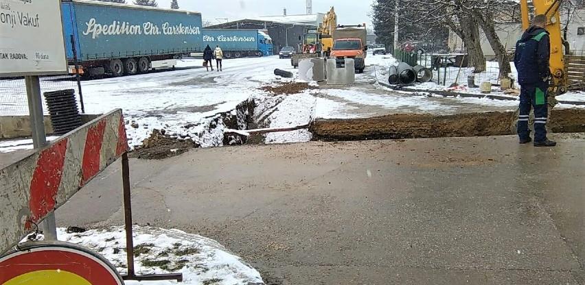 Počela gradnja kanalizacije na dionici regionalne ceste Semizovac-Ilijaš-Visoko