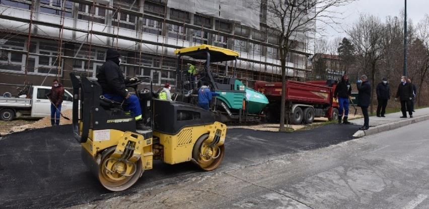 Bosman završava uređenje pristupnog puta izolatoriju na Građevinskom fakultetu