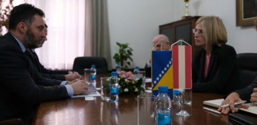 Košarac i Hartmann razgovarali o unapređenju saradnje BiH i Austrije