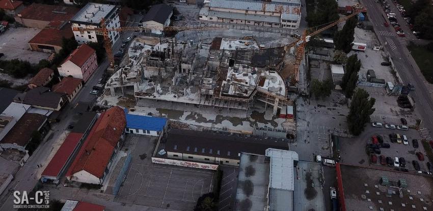Pogledajte kako napreduju radovi na izgradnji objekta Sarajevo Tower