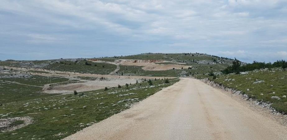 Uskoro početak radova za temelje vjetroagregata na platou Podveležja