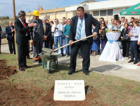 Vokel započeo s izgradnjom poslovnog objekta u Trebinju