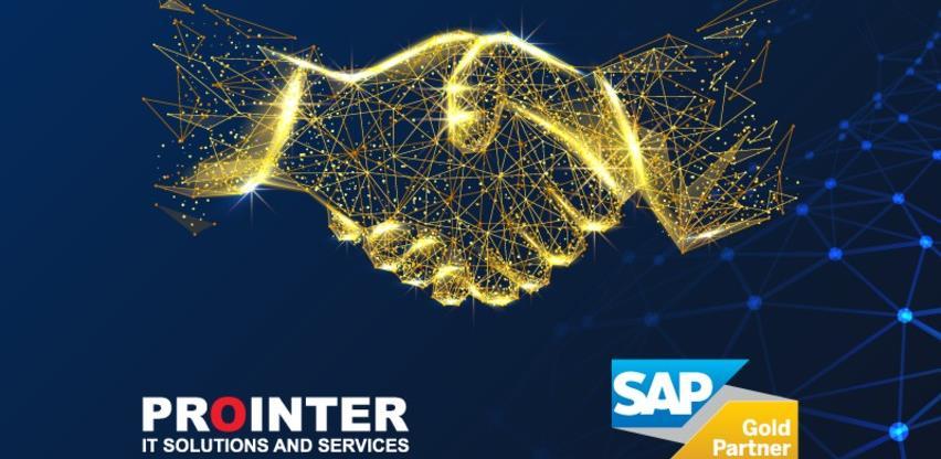Kvalitetom do "zlatne" akreditacije: Prointer postao Gold SAP partner