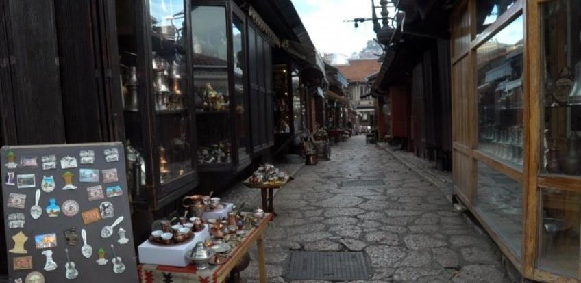 Na Baščaršiji zatvorene skoro sve zanatske radnje