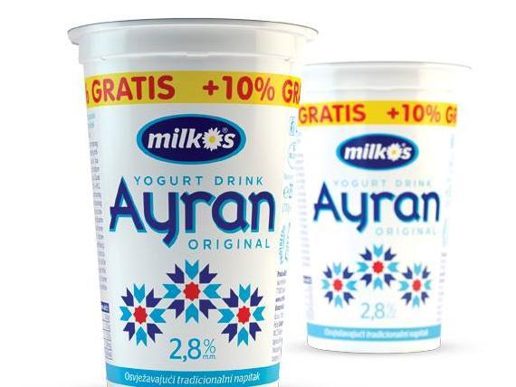 Prvi domaći Ayran je novi proizvod Milkosa