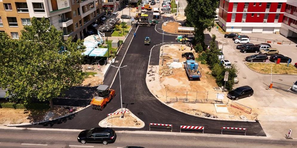 asfaltiranje saobraćajnice
