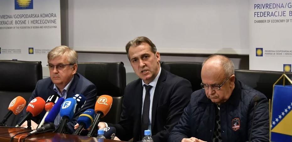 Krizni štab privrednika FBiH uputio vlastima prijedlog ekonomskih mjera