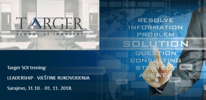 Targer School of Industry trening: Leadership - vještine rukovođenja