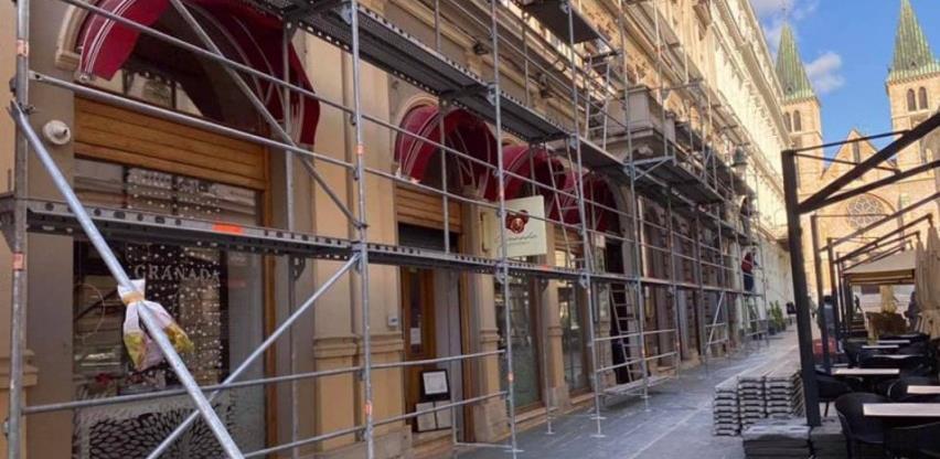 Grad Sarajevo nastavlja aktivnosti na restauraciji fasada