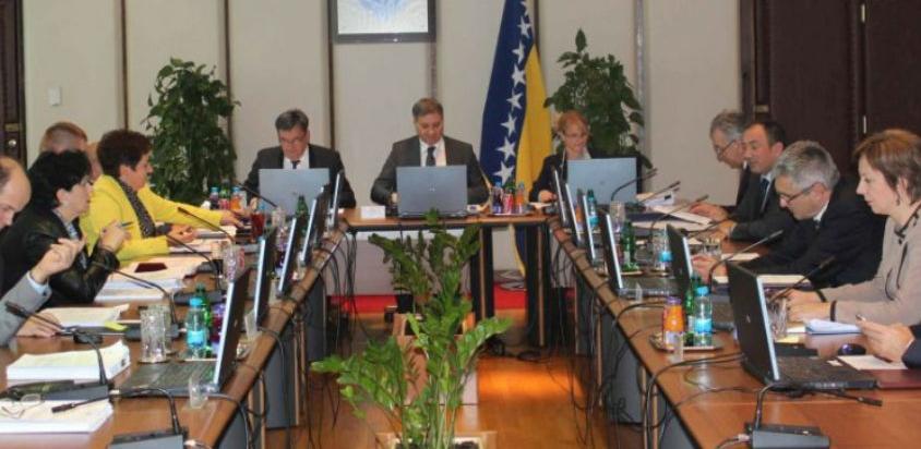 Vijeće ministara o tromjesečnom privremenom finansiranju bh. institucija