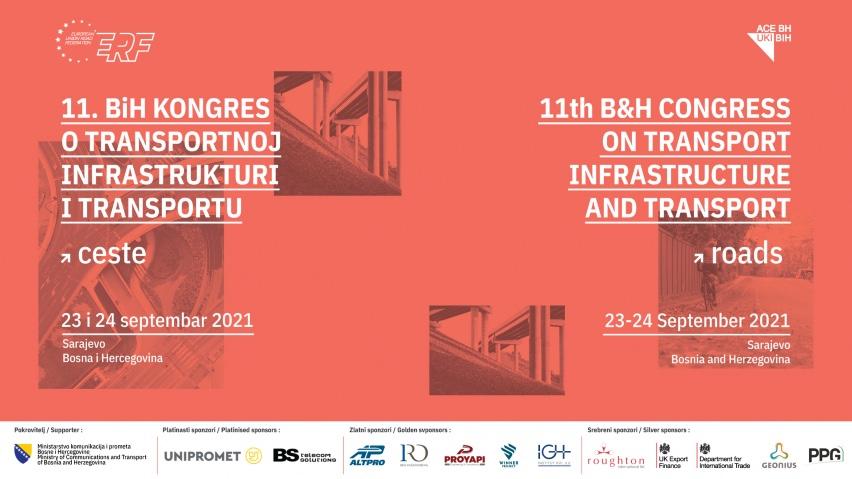 11. Kongres o transportnoj infrastrukturi i transportu 23. i 24. septembra