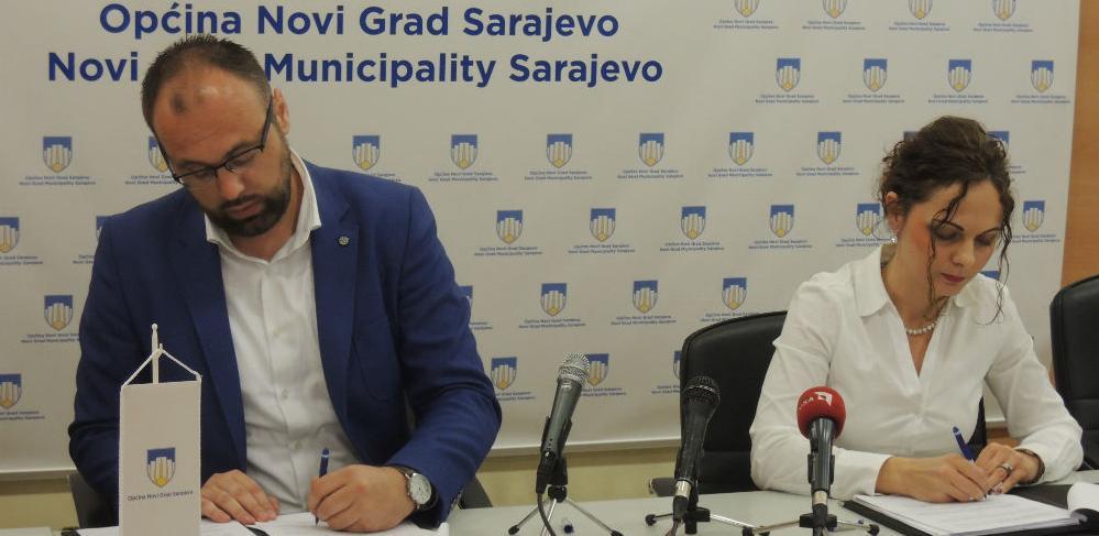 Potpisan sporazum za uređenje šetnice i popločanje Bulevara branilaca Dobrinje