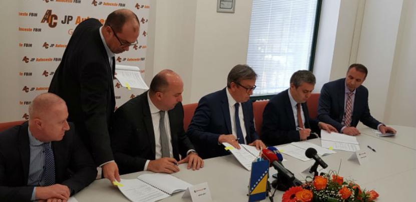 Potpisan Ugovor o izgradnji dionice koridora Vc Donja Gračanica - tunel Zenica