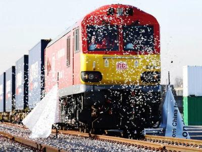 U London stigao, nakon 18 dana putovanja, prvi teretni voz iz Kine