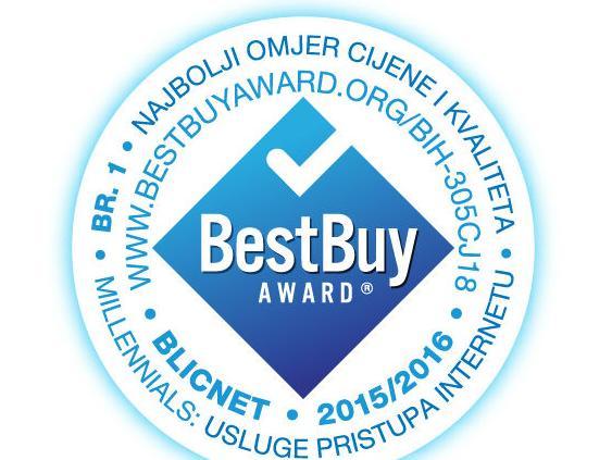 Svjetska nagrada "Best Buy Award" za Blicnet