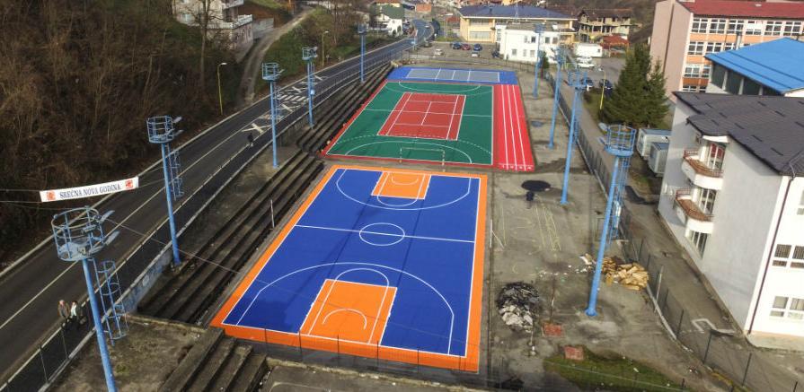 Obnovu pomaže i Asmir Begović: Novi sjaj sportskih terena u Srebrenici