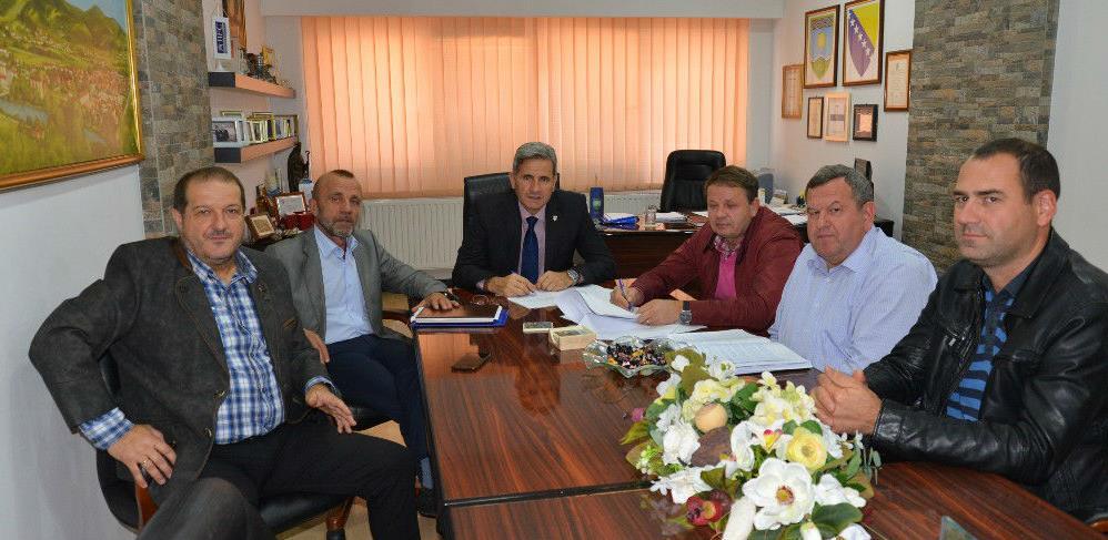 Potpisani ugovori za izgradnju vodovoda u Žepču