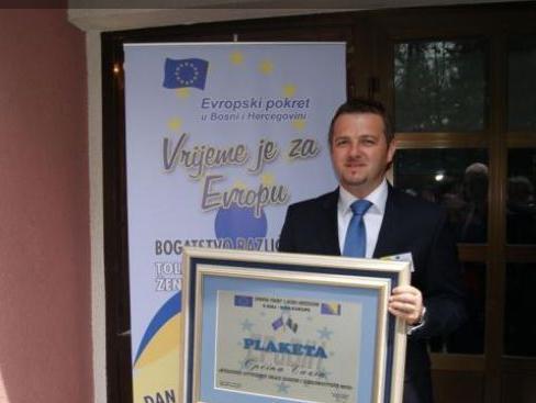 Općina Cazin nosilac priznanja "Evropski otvoreni grad 2013"