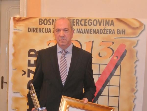 Midhat Terzić dobitnik priznanja Najmenadžer decenije BiH