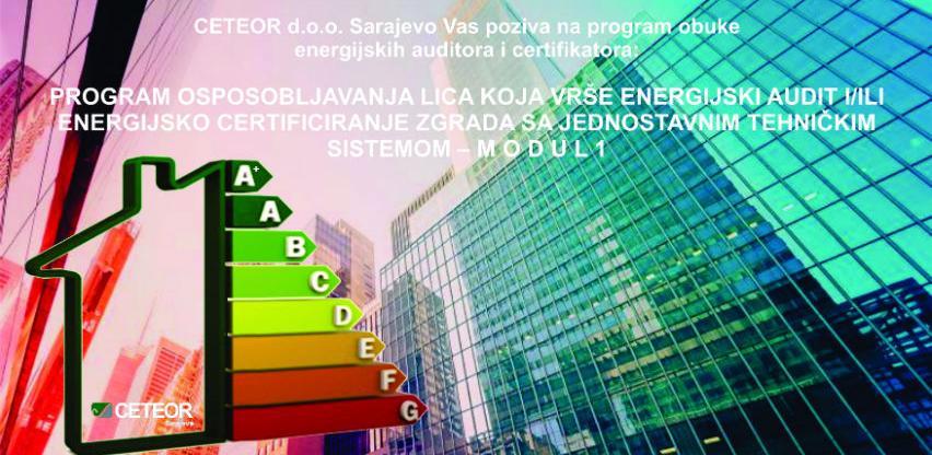 CETEOR program obuke energijskih auditora i certifikatora