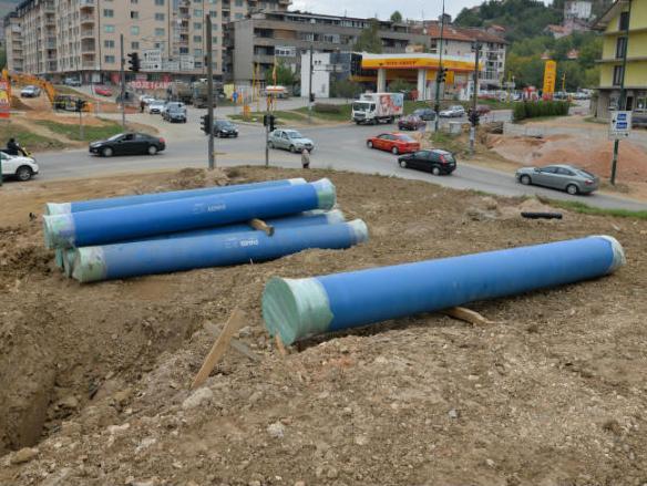 Završeno prespajanje dijela cjevovoda na kružnom toku u Buća Potoku