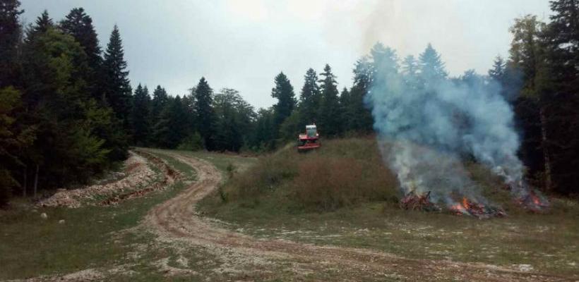 Pripremaju se staze za zimsku sezonu na Bjelašnici