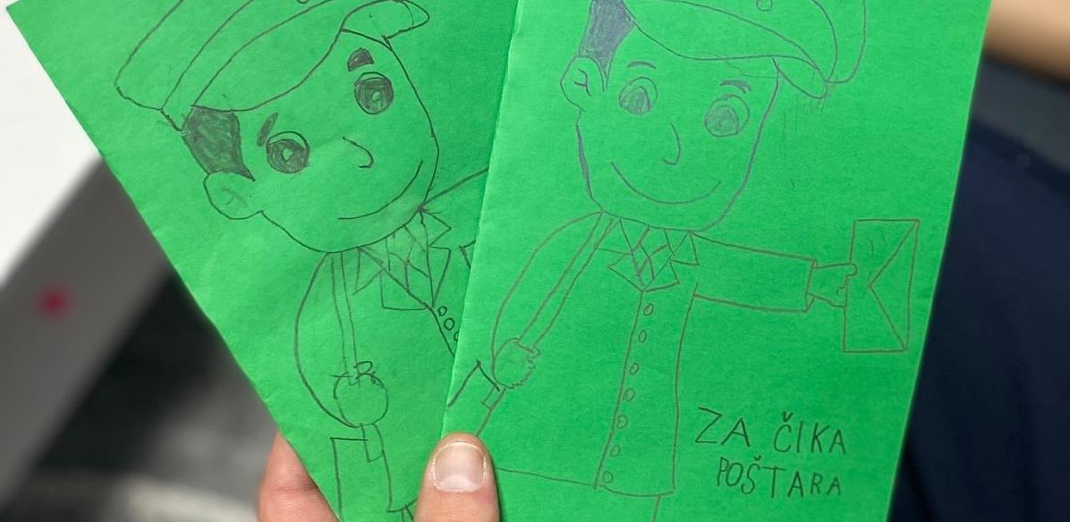pismo za poštara