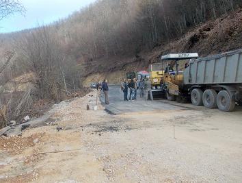 Općina Kreševo: Asfalt na novoj dionici ceste prema Tarčinu