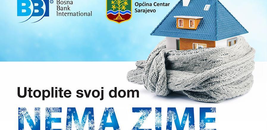 Objavljen poziv za subvencioniranu liniju Općine Centar za utopljavanje objekata