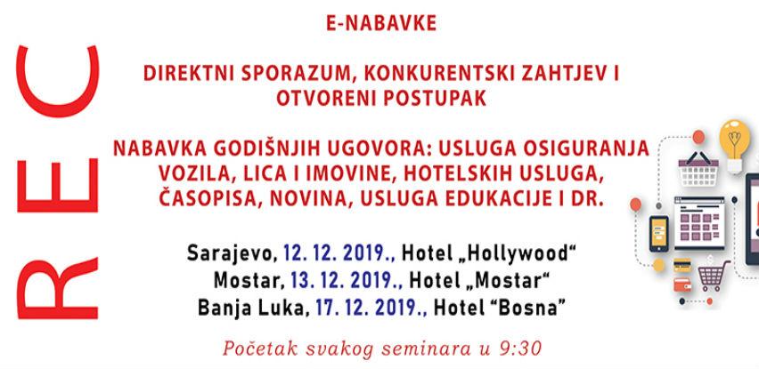Seminar o korištenju informacionog sistema E-nabavke