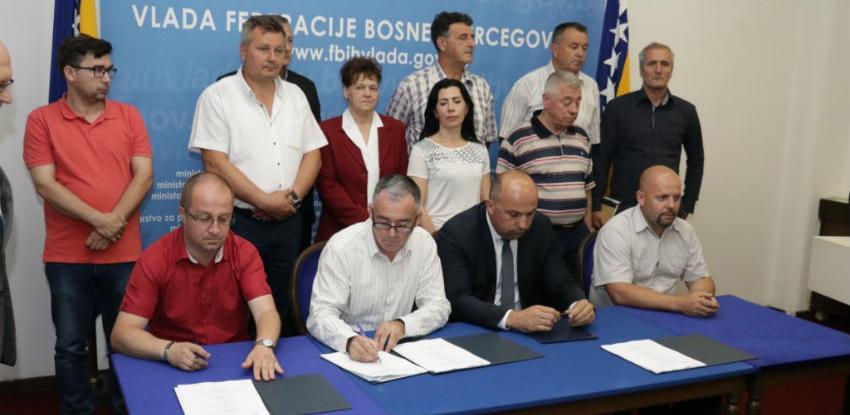 Potpisan Kolektivni ugovor za područje željezničkog saobraćaja u FBiH