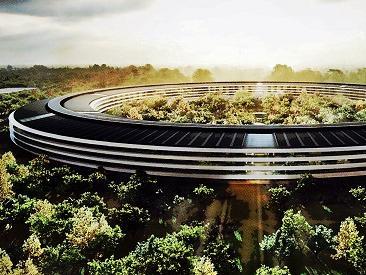 Appleova središnjica i usred gradnje izgleda spektakularno