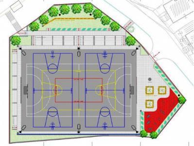 Početak radova na izgradnji sportskog igrališta u naselju Pofalići
