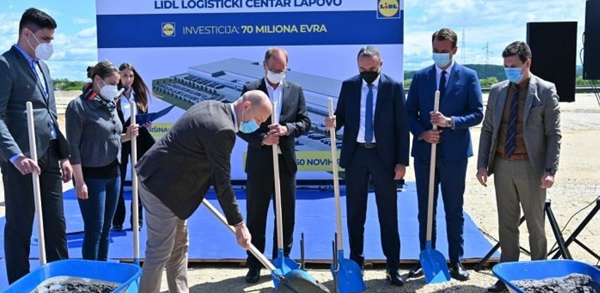 Lidl započeo gradnju logističkog centra u Lapovu