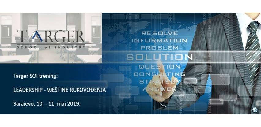 Targer School of Industry trening: Leadership - vještine rukovođenja