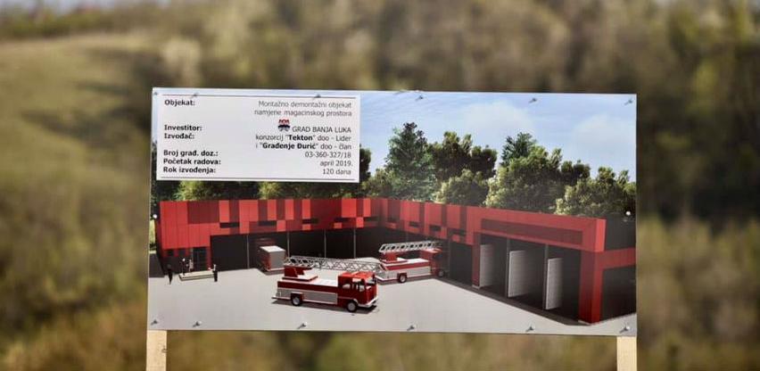 Počela izgradnja magacina za potrebe civilne zaštite i vatrogasne brigade