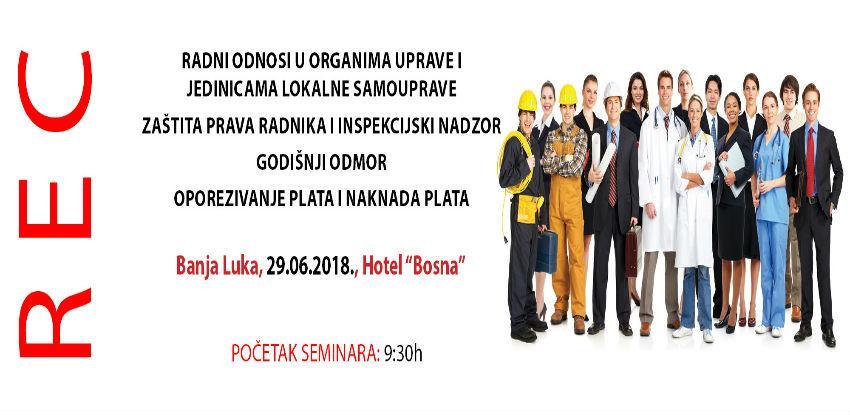 REC specijalistički seminar: Radni odnos