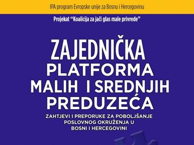 Kreirana prva platforma za rješavanje problema MSP-ova u BiH