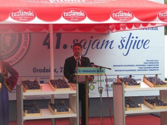 U Gradačcu otvoren 41. međunarodni Sajam šljive