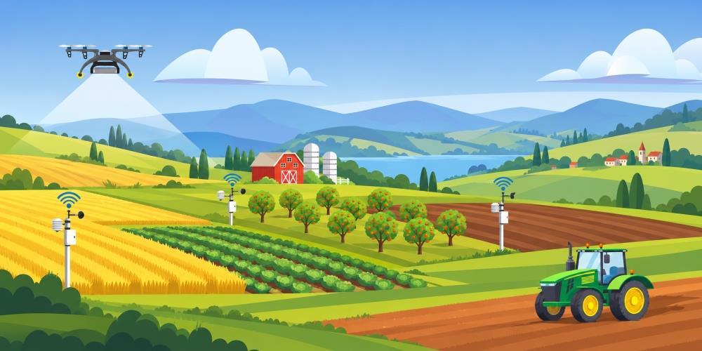 Ilustracija agro