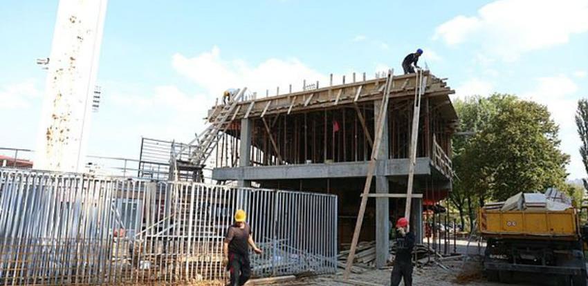 Grad Zenica sufinansira rekonstrukciju press sale na stadionu Bilino polje