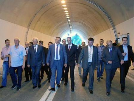 Otvoren tunel Stambulčić u koji je uloženo 17 miliona KM