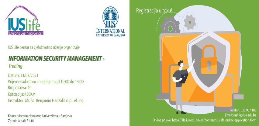 IUS trening: Information security management