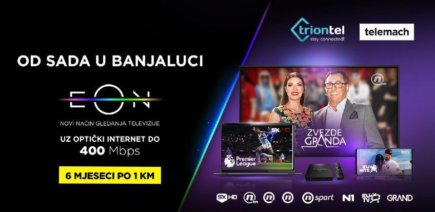 Zajednički paketi TRION TEL-a i Telemach-a od sada na području Banjaluke