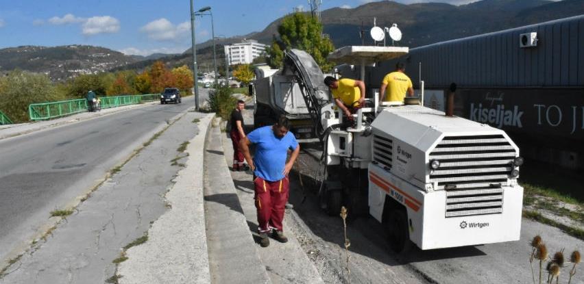 Započeli radovi treće faze izgradnje biciklističke staze u Alipašinoj ulici